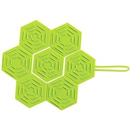 Mastrad A04318 Foldable Trivet, Green