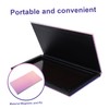Outanaya 2pcs Magnetic Empty Eyeshadow Palette Mixing Stick Organize Blush