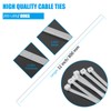 Armpow 32 inch White Zip Ties Heavy Duty 30 PCS,