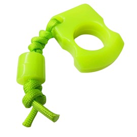Frog Flag edc Knuckle Key Holder, Luminous Self Defense, Crime Prevention, Merikensack, green, (lime green)