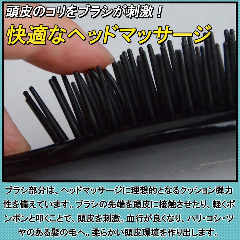 BABLO POMADE Comb and Hair Brush Set of 2 for