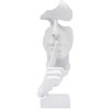 White Home Decoration, Face Statue, Modern Abstract Art Sculpture Decoration,