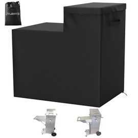 JYLBHYZI Fryer Cover for Bayou Classic 700-704 4-Gallon Deep Fryer with Cart,Heavy Duty 600D Oxford Waterproof and Anti-UV Deep Fryer Cover,Black