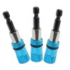 OSVJE 3PCS Hex Shank Drill Bits Adapter, 1/4 Inch Blue