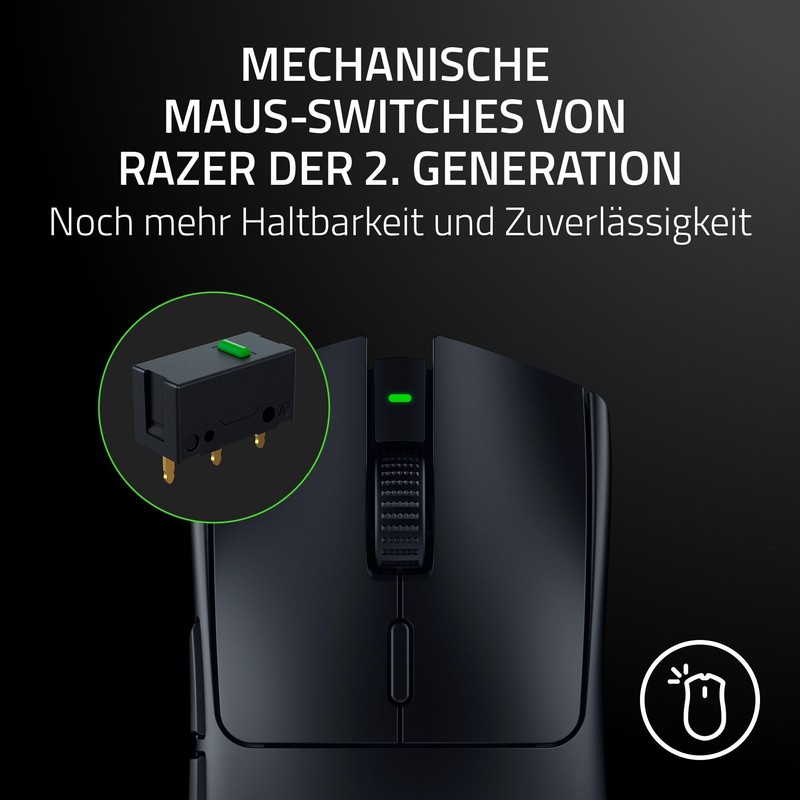 Razer Viper V3 HyperSpeed - Kabellose Esports Maus (Focus Pro
