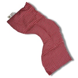 Franzis Nähstube I Spelt Pillow I Neck Pillow I Checked Red I 100% Cotton I Grain Pillow I for Tension or Shoulder and Neck Pain I