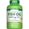 Nature's Truth Fish Oil Omega-3, Natural Lemon Flavor, 120 Count