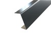 U Profile Galvanised Steel Anthracite, 1000 mm U-Profile Exterior Decor