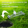 Qualirey 12 Pcs Outdoor Gopher Trap Easy Set Mole Trap