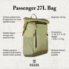 Roark Passenger 27L 2.0 Backpack, Travel Day Pack with Laptop