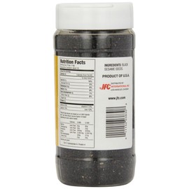 JFC Sesame Seeds, Black, 8-Ounce (Pack of 4)