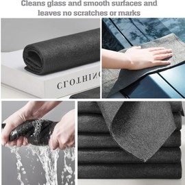 8 PCS Magic Cleaning Cloth, Microfiber Cleaning Cloth Glass Magic Cleaning Cloth Multi-Purpose Microfiber Towel Reusable Magic Cloth Streak-Free Reusable Microfiber Cleaning Cloth for All Purposes