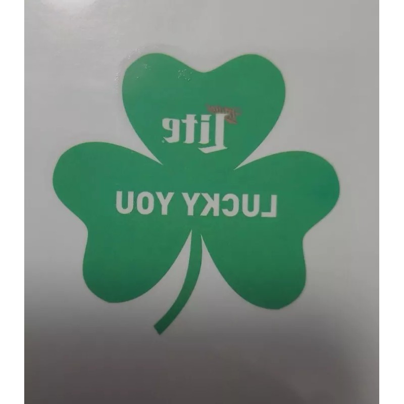 Miller Lite 1 sheet of 4 Miller Lite St. Patrick's