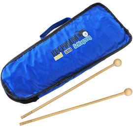 keepdrum MST04 1 Pair of Beaters + MB02 Glockenspiel Bag for Sonor NG11