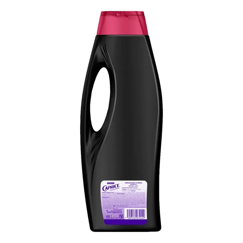 Shampoo Caprice Hidratación Fuerza Biotina + Uva 750 ml