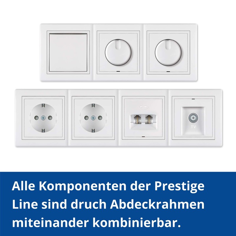 ALING-CONEL Protective Contact Socket with Transparent Cover 16 A/250 V~
