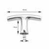 Garage Door Handle with Inner Handle Aluminium F1 Ergonomic 9