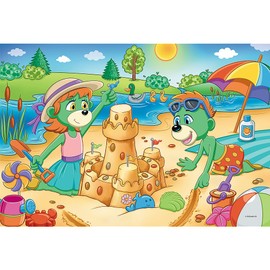 Trefl 16470 Trefliki Family The Family, The Day of the Trefliks 100 Elements - Colourful Puzzle with the Heroes of the TV Series, Creative Entertainment, Game for Children from 5 Years, Multicoloured