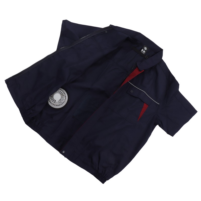 USB Cooling Jacket with Fans Short Sleeve USB Cooling Fan