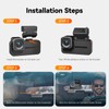 WOLFBOX Adhesive Bracket with GPS Module for X5 Dash Cam