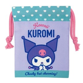 Ki Company Sanrio Characters (Vintage Retro) Mini Drawstring Kuromi SAV-MKC-KU