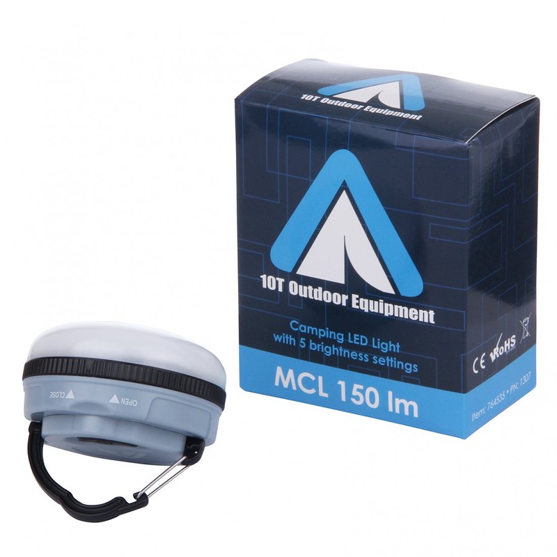10T MCL 150 - Small Camping Lamp with 150 Lumens