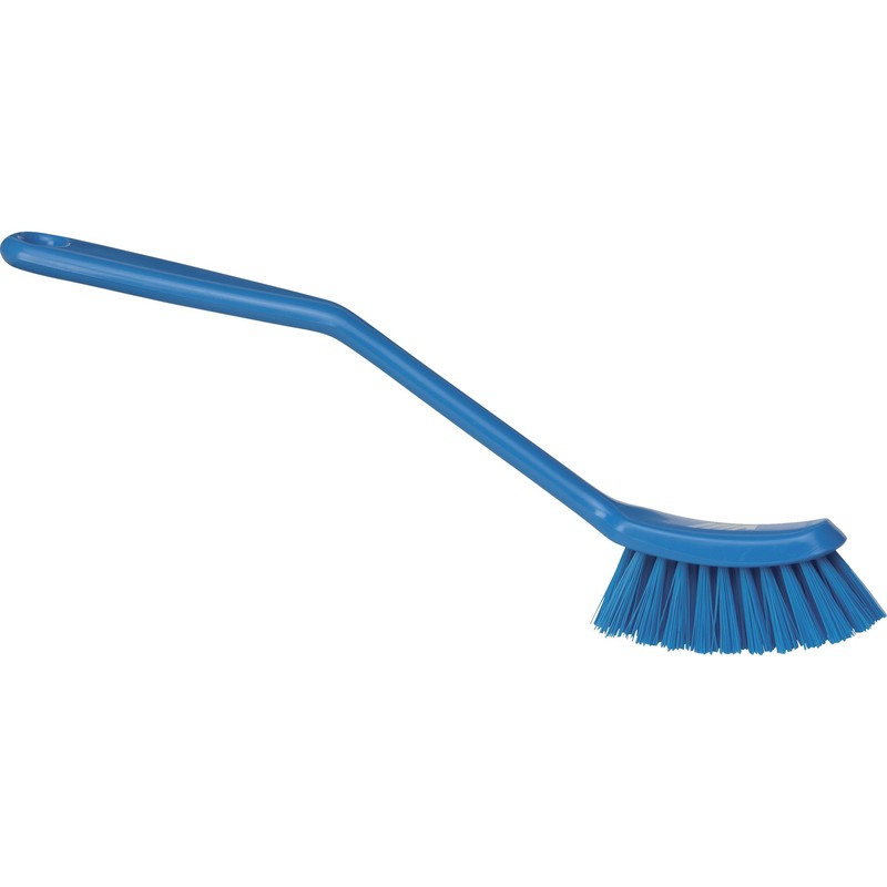 Vikan 42873 Fine Sweep Dish Brush, Polypropylene, Polyester Bristle, 11",