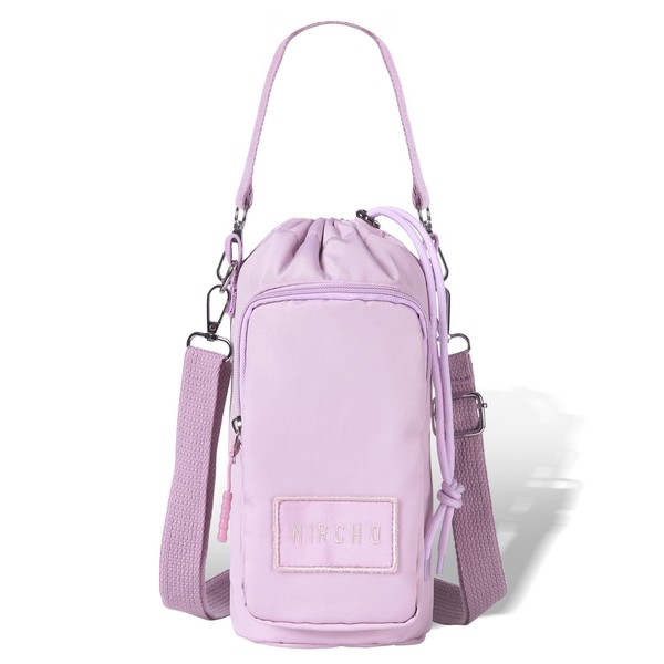 Water Bottle Carrier Bag with Shoulder Strap Insulated Water Bottle