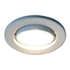 Trango Set of 6 LED Recessed Spotlights in White Round