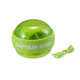 Captain Stag Vit Fit UR-821 Muscle Training Wrist Grip Strengthener Roller Wrist Ball, Light Green