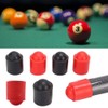 SquEqu 12 Pack Billiard Cue Butt End Protector Cap Shockproof