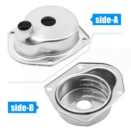 Hoypeyfiy 812966A12 Water Pump Impeller Kit with 47-19453T Impeller Replacement for Mercury Mariner Four-stroke 30-60 HP Boat Engine, Replaces 46-812966A4-812966A12