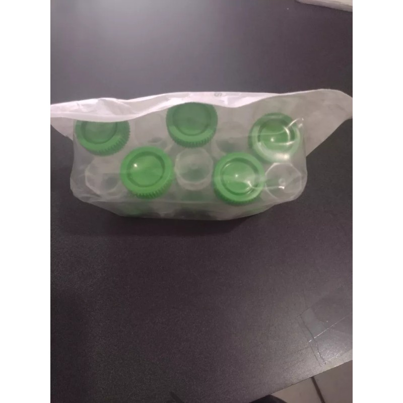 Evergreen Tubos De Ensayo De Plástico Con Tapa De 30