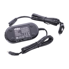 vhbw Camera Power Supply Cord Compatible with Panasonic Lumix DMC-FZ7-S, DMCFZ8, DMC-FZ8, DMCFZ8K Camera, Digital Camera, DSLR - Power Supply, 2 m