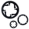 Ausi 3pcs Bicycle Chainrings 22/32/44T Speed Crankset Chain Ring Set