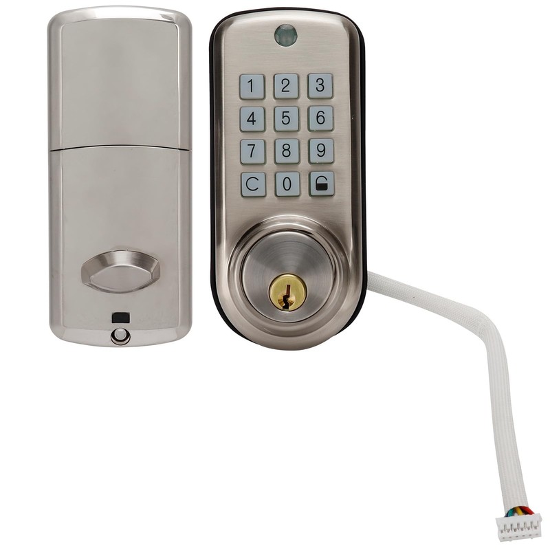 Uadme Coded Lock Mechanical Door Lock Set with Keypad, Combination