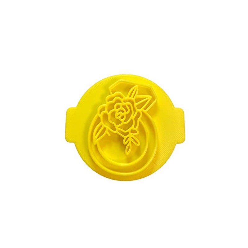 The Cookie Cutter Hub Ring Embossing Stamp #121 Cupcake Fondant
