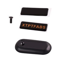 XTPTFABS 15691 Replacement Palm Handle Compatible with LSII and LSX Tonneau Lid X-Series and Z-Series Camper Shell Bed Cover.Truck Tonneau Cover and Truck Cap Handle with Screw (Not Metal Handles)