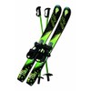 Lucky Bums Kids Beginner Ski and Pole set with Bindings,