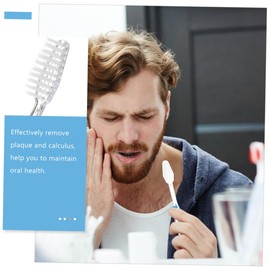 Healeved 50pcs Reusable Travel Toothbrushes Soft Bristle Teeth Brush for Hotel and Home Use Convenient Portable Hygiene Accessory for Guests and Family Sharing