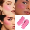 PHOFAY Double-Take Cream & Powder Blush Duo - Smooth, Weightless,