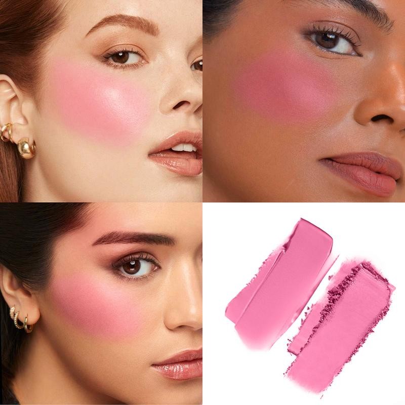 PHOFAY Double-Take Cream & Powder Blush Duo - Smooth, Weightless,