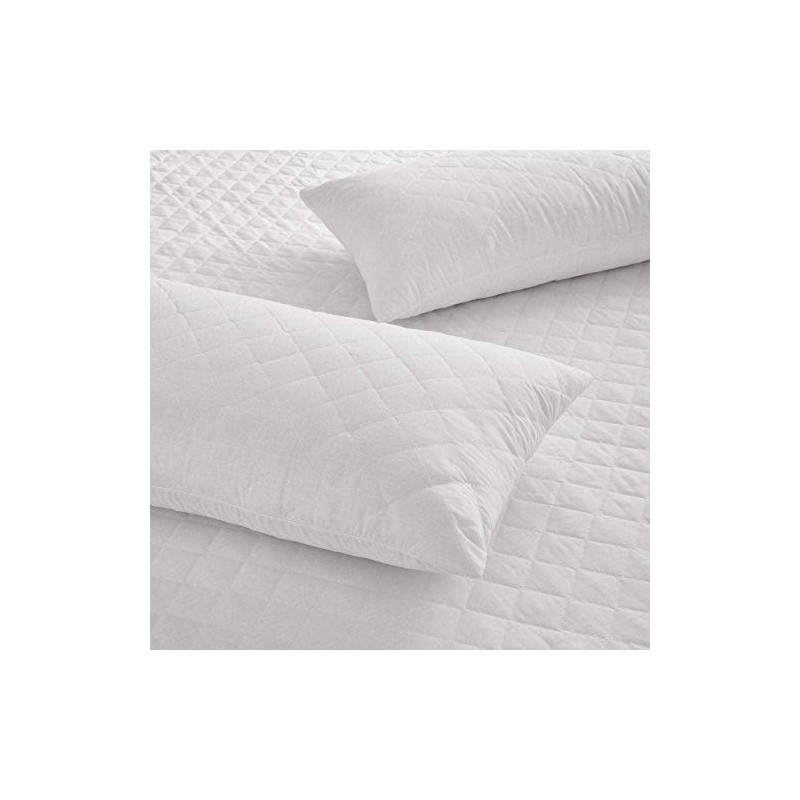 The Bettersleep Company Brand Waterproof Quilted Microfibre Pillow Protector Pair