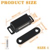 Alise Magnetic Cabinet Door Catch 4Pcs,Cabinet Door Magnets Catches Magnetic