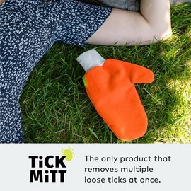 TiCK MiTT Orange Glove – Chemical-Free, Durable & Portable Outdoor and Pet Care Accessory
