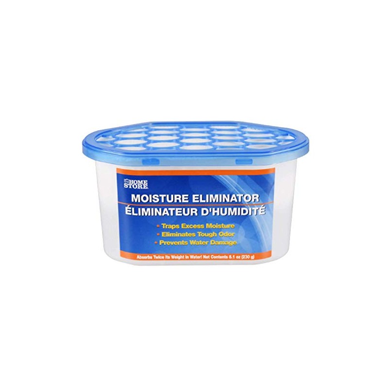 8 pack MOISTURE ELIMINATOR, 9.8 oz tubs Moisture Absorbers