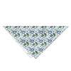 Lunarable Jacobean Bandana Collar, Herbal Pattern Pastoral, 16" X 16",