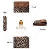 SENDEFN Small Leather Wallet for Women RFID Blocking Compact Bifold