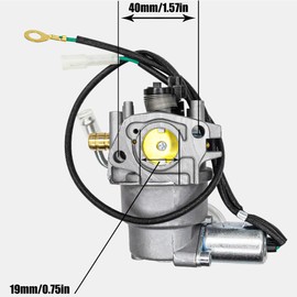 fullas Huayi Carburetor for Westinghouse IGen4500 Inverter Portable Generator Dual Fuel 224CC Engine