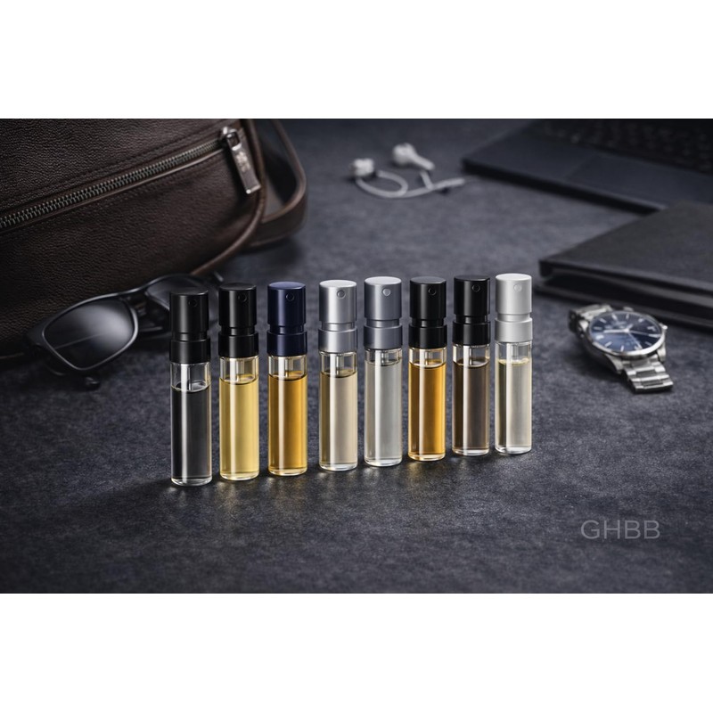 GHBB Cologne 11 Designer Sample Vial For Men Sampler Discovery